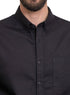 Black Gabardine Shirt - Khotwh