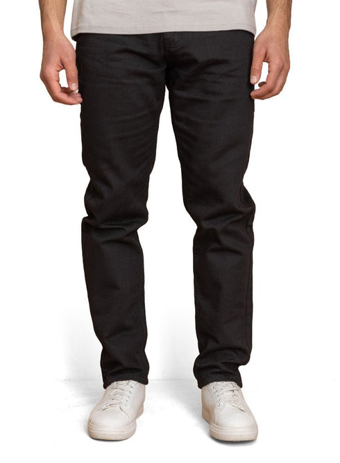 Black Gabardine Wide Leg Pant - Khotwh