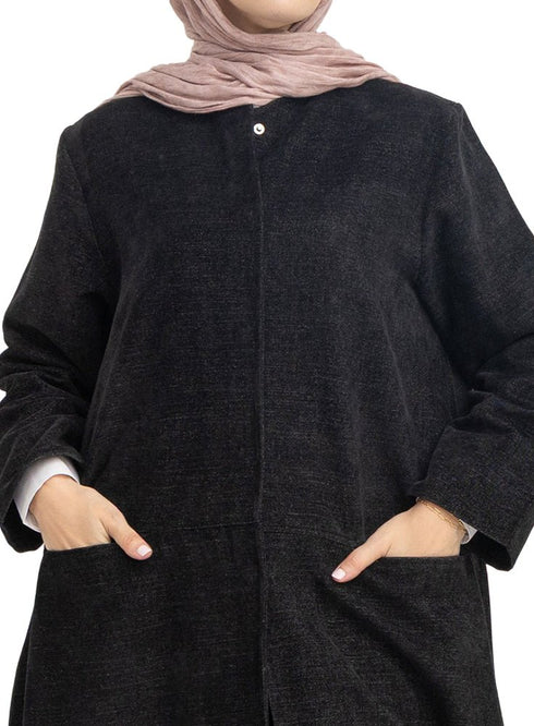 Black - GS-capsul dress - Khotwh