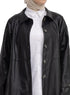 Black - GS-Leather Coat - Khotwh