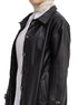 Black - GS-Leather Coat - Khotwh