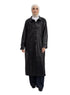 Black - GS-Leather Coat - Khotwh