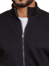 Black High Neck Sweater - Khotwh