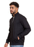 Black High Neck Sweater - Khotwh