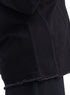 Black Hoodie Gabardine Jacket - Khotwh