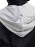 Black Hoodie Gabardine Jacket - Khotwh