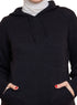 Black Hoodie Pullover - Khotwh