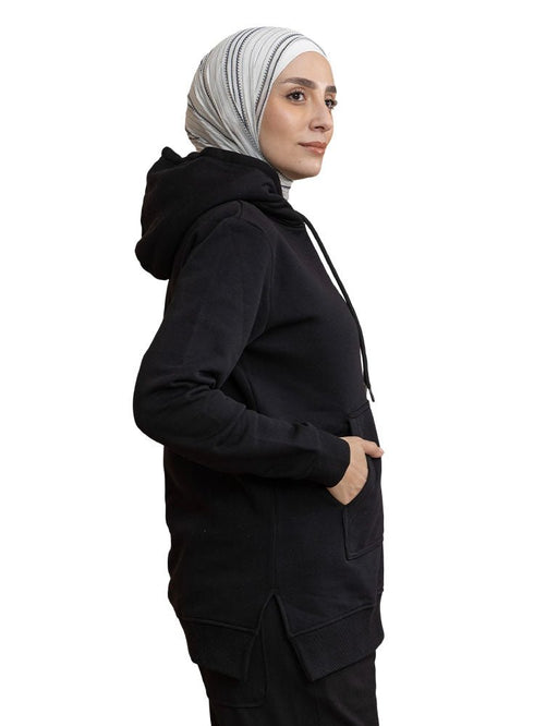 Black Hoodie Vent - Khotwh