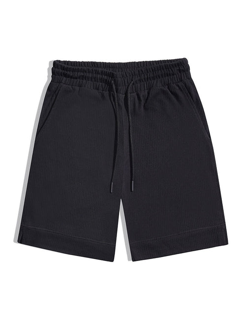 Black Jacquard Short - Khotwh