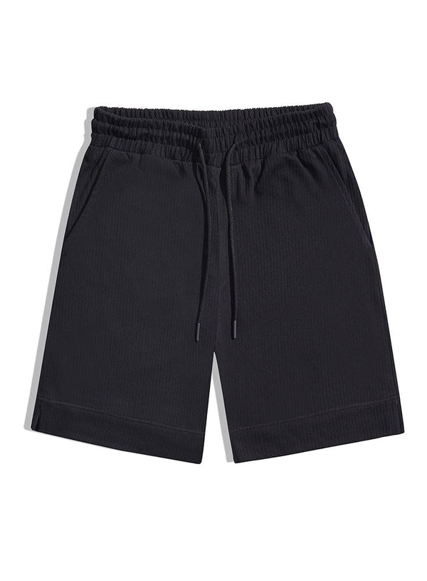 Black Jacquard Short - Khotwh