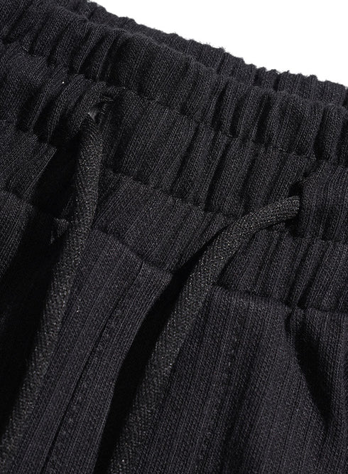 Black Jacquard Short - Khotwh