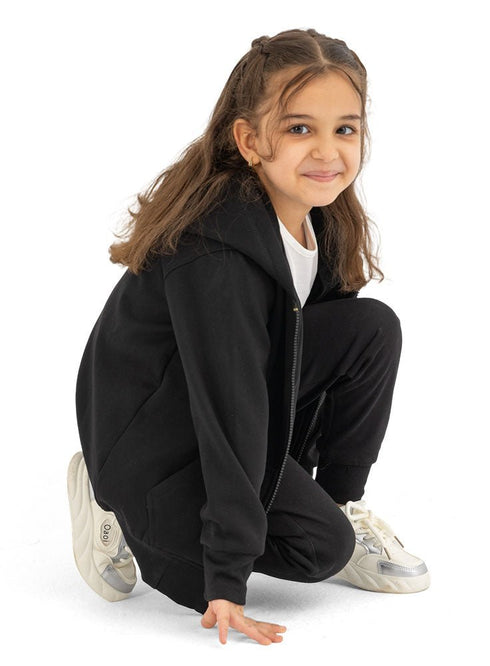 Black kids SW - Zipper - Khotwh