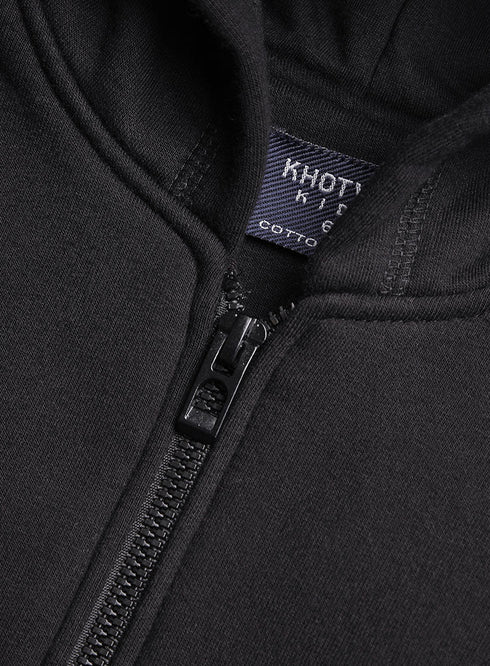 Black kids SW - Zipper - Khotwh