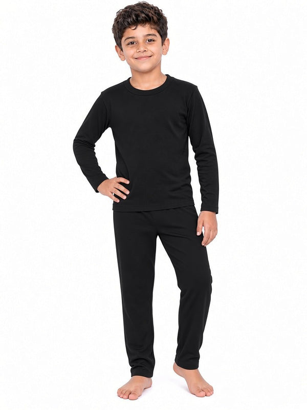 Black Kids Thermal Set - Khotwh