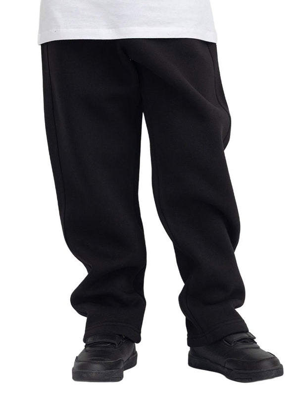 Black Kids Winter Wide Leg - Khotwh