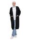 Black Knit - Long Cardigan - Khotwh