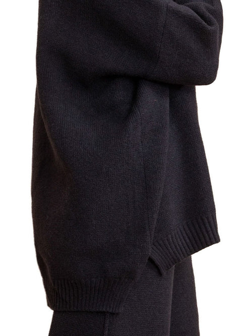 Black Knit Suit - Khotwh