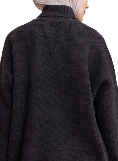 Black Knit Suit - Khotwh