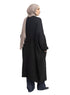 Black knitted-Long Cardigan - Khotwh