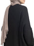 Black knitted-Long Cardigan - Khotwh