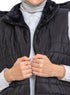 Black L - Cut Double Face Jacket - Khotwh