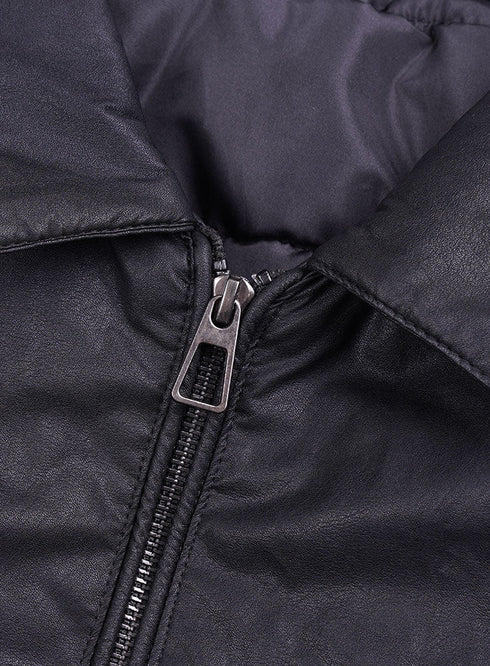 Black Leather Jacket 2 - Khotwh