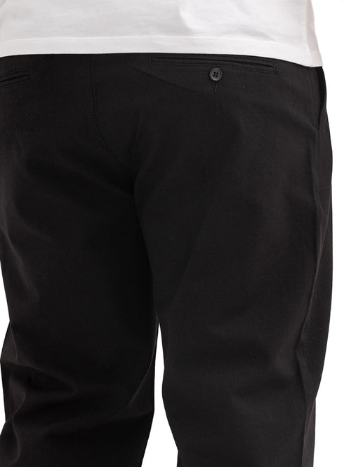Black linen Pant - Khotwh