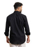 Black Linen Shirt - Khotwh