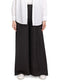 Black linen Wide Leg - Khotwh