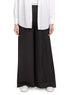 Black linen Wide Leg - Khotwh