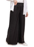 Black linen Wide Leg - Khotwh