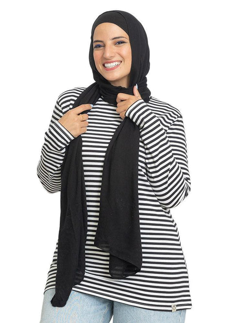Black Lines Long Sleeve - Khotwh