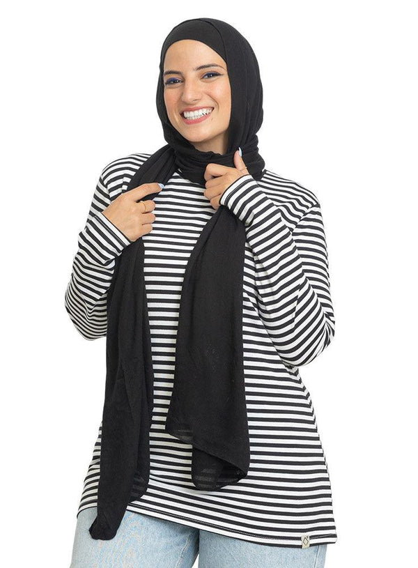 Black Lines Long Sleeve - Khotwh
