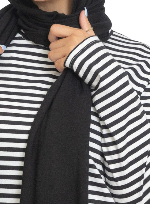 Black Lines Long Sleeve - Khotwh