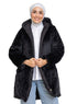 Black Long - Double Face Jacket - Khotwh