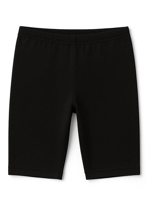 Black Lycra Leggings Short - Khotwh