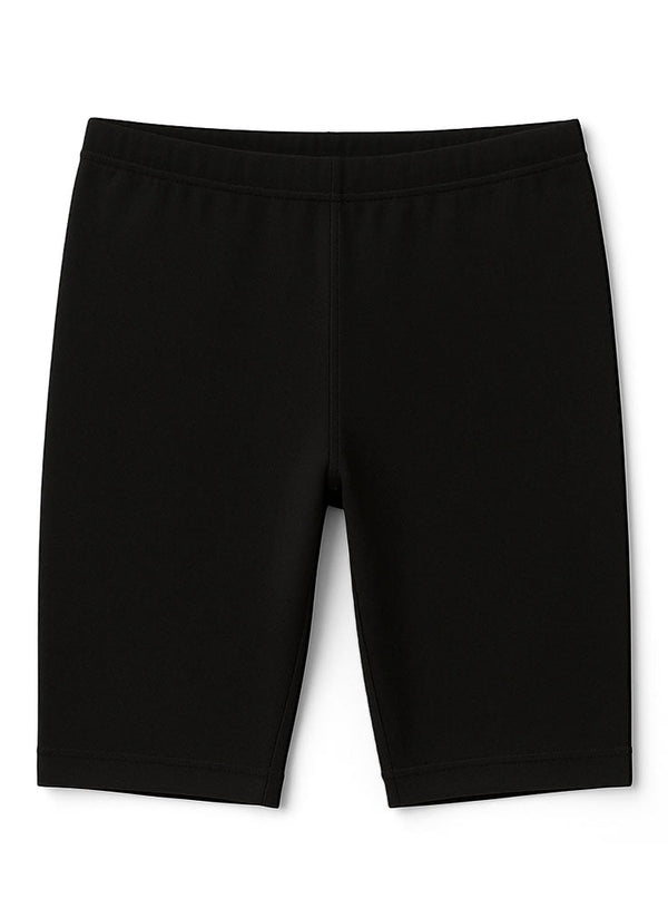 Black Lycra Leggings Short - Khotwh