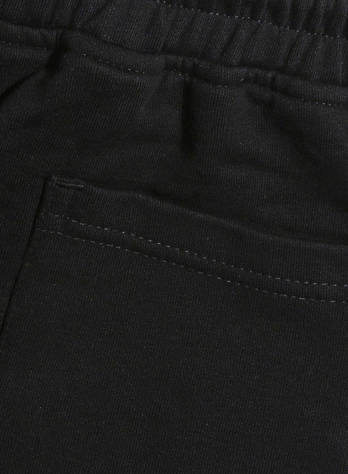Black Melton Short - Khotwh