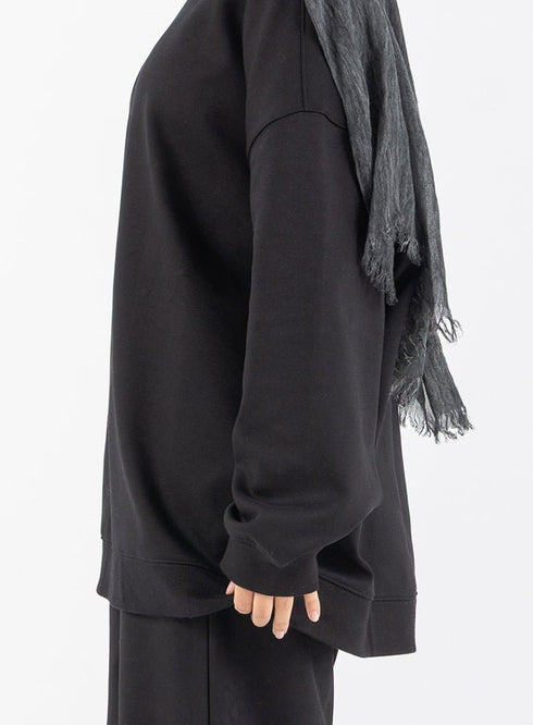 Black Melton Suit - Khotwh