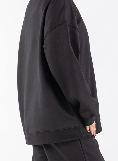 Black Melton Suit - Khotwh