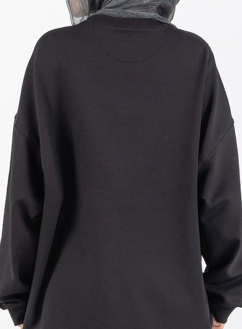 Black Melton Suit - Khotwh