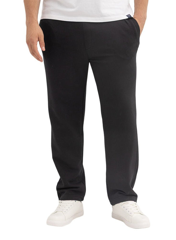 Black Melton Wide Leg - Khotwh