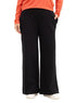 Black Melton Wide Leg (W) - Khotwh