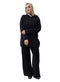 Black Over Size Knitted Suit - Khotwh
