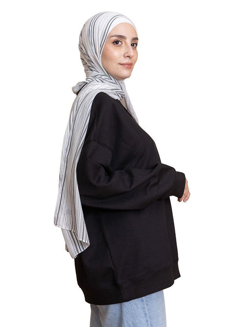 Black Over Size Sw - Round - Khotwh