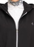 Black Over Size Sw - Zipper - Khotwh