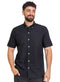 Black Oxford Half Shirt - Khotwh