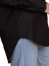 Black Oxford Over Size Shirt - Khotwh