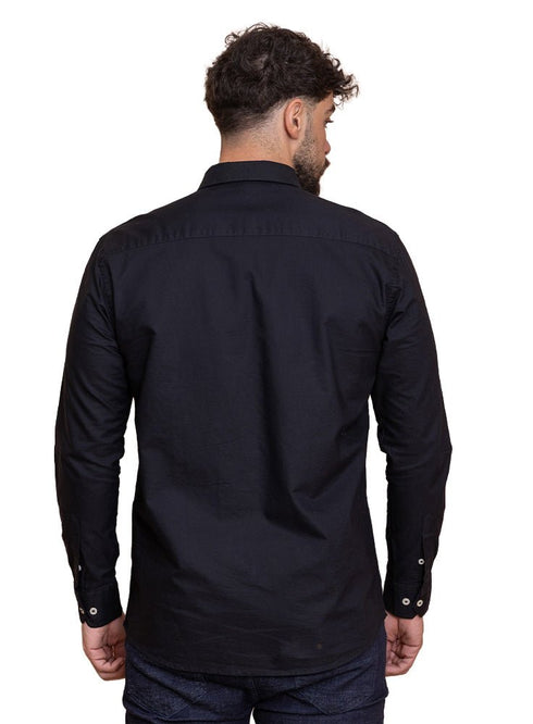 Black Oxford Shirt - Khotwh