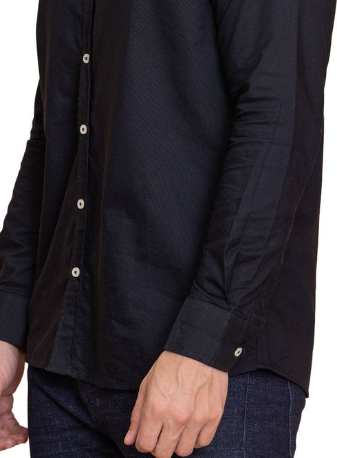 Black Oxford Shirt - Khotwh